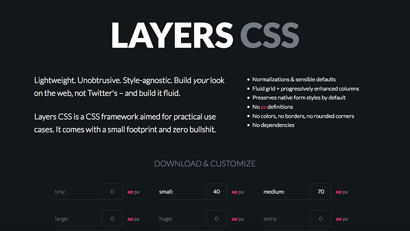 layers css