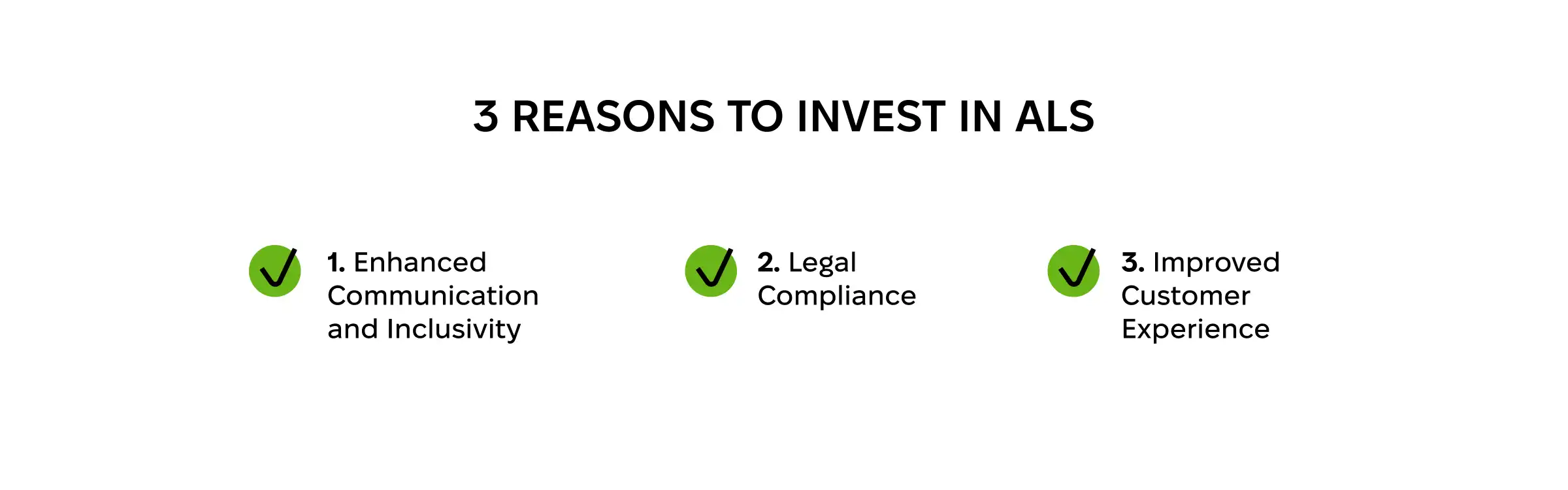 Top 3 reasons to invest in assistive listening solutions.