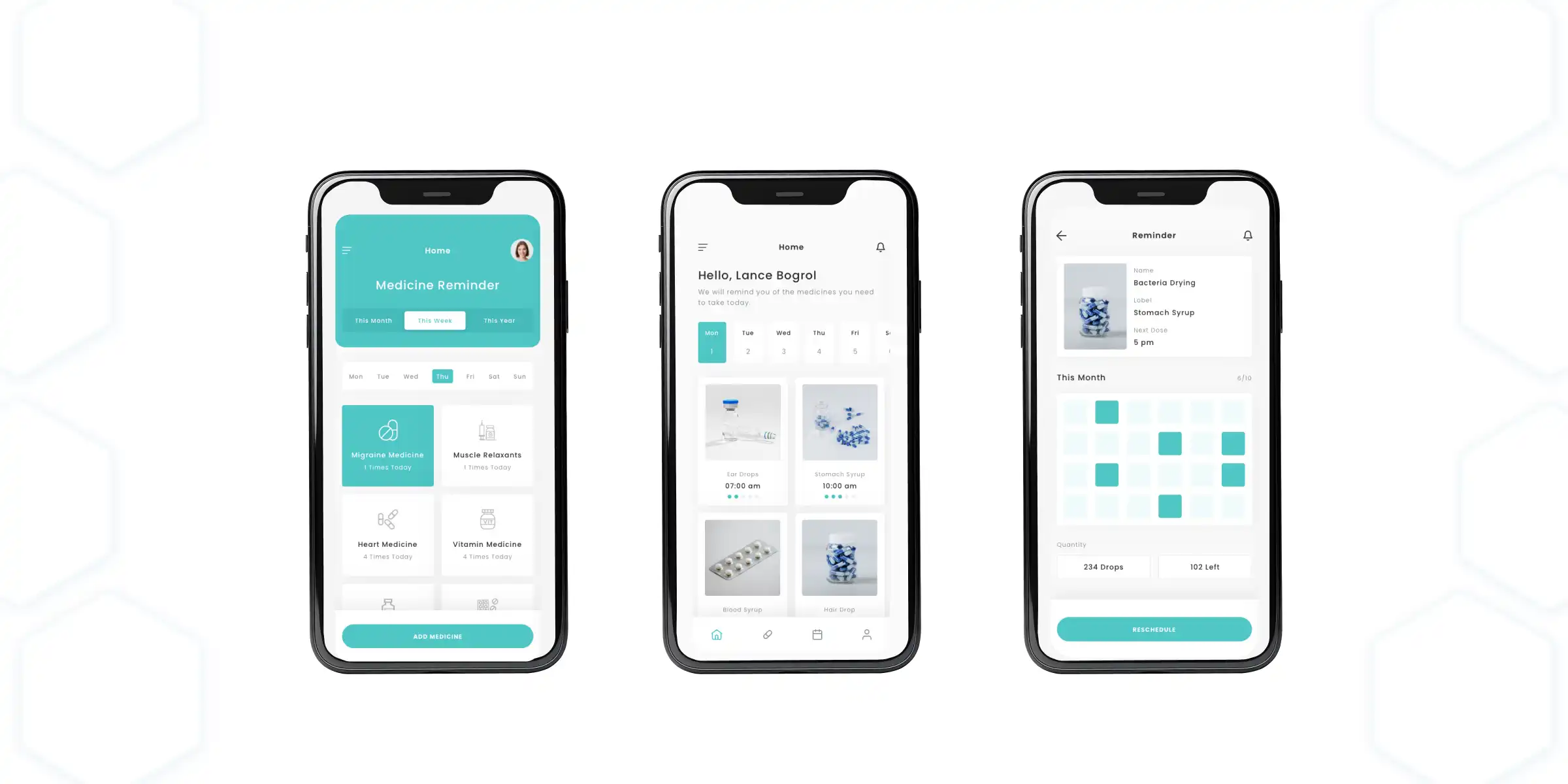 Essential features of a medication reminder and tracker app.